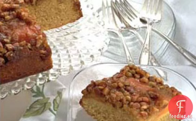Pastel de Nuez de Albaricoque al revés