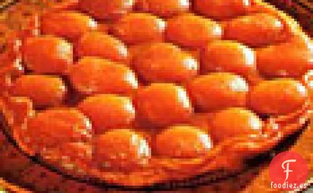 Tarta de Albaricoque Caramelizada Boca Abajo
