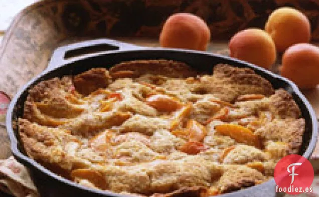 Zapatero de albaricoque y almendras