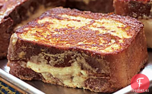 Tostada Francesa De Albaricoque Con Glaseado De Albaricoque