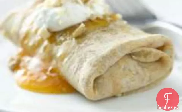 Crepes de Ricota y Nuez de Albaricoque