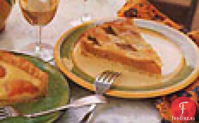 Tarta de Albaricoque con Miel y Almendras