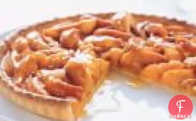 Tarta de Albaricoque Asado y Vainilla
