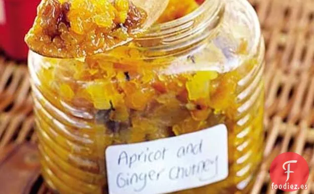 Chutney de Albaricoque y Jengibre