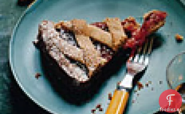 Linzertorte de Almendra de Albaricoque
