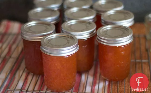 Mermelada De Albaricoque Con Noyaux, Especias Y Bourbon