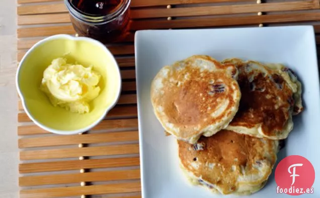 Tortitas de Plátano y Nuez