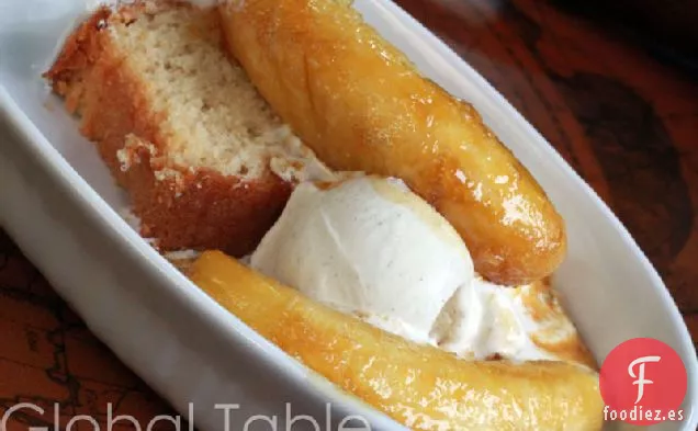 Plátanos Bebé En Salsa De Naranja