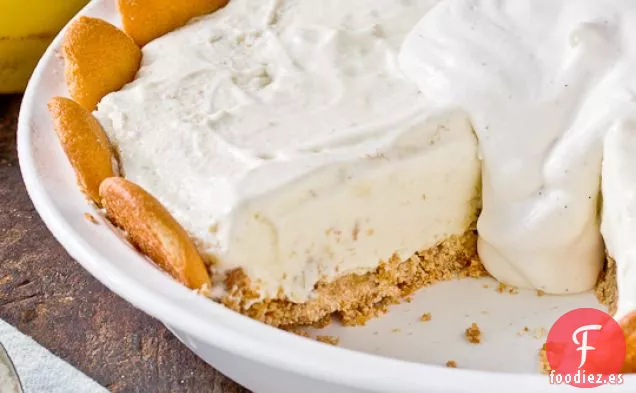 Pastel de Helado con Budín de Plátano