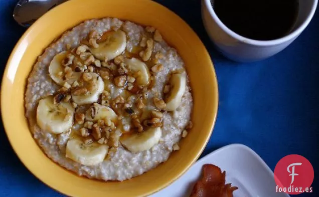 Harina de Avena con Nuez de Plátano
