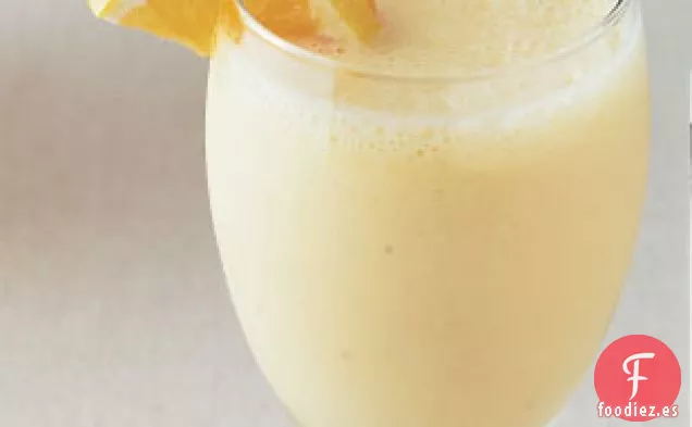 Batido De Yogur De Naranja Y Plátano