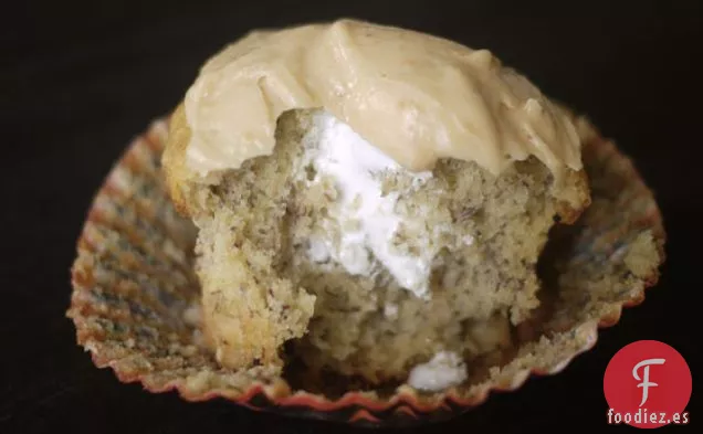 Cupcakes de Nutter de Plátano