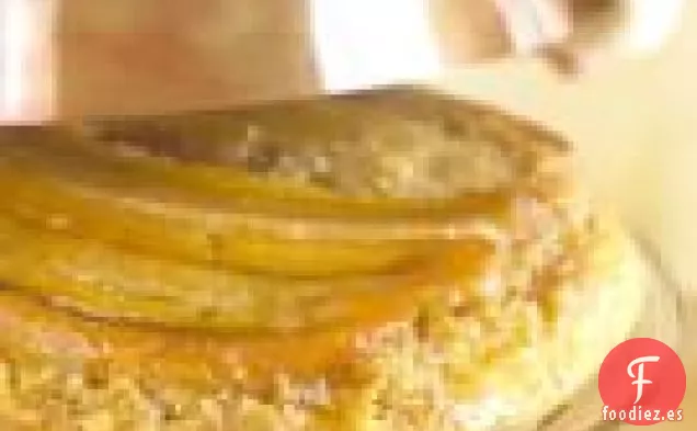 Pastel de Plátano al Revés