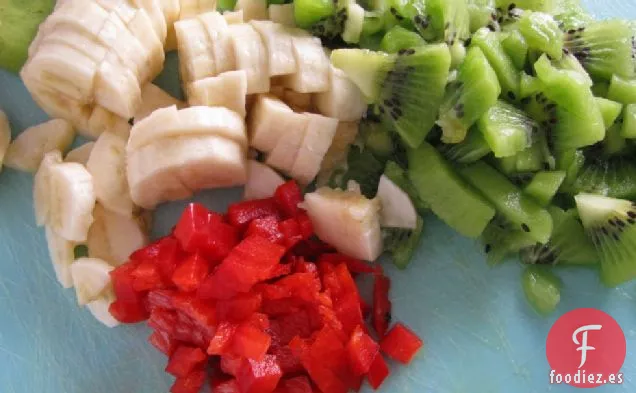 Ensalada de Plátano y Kiwi
