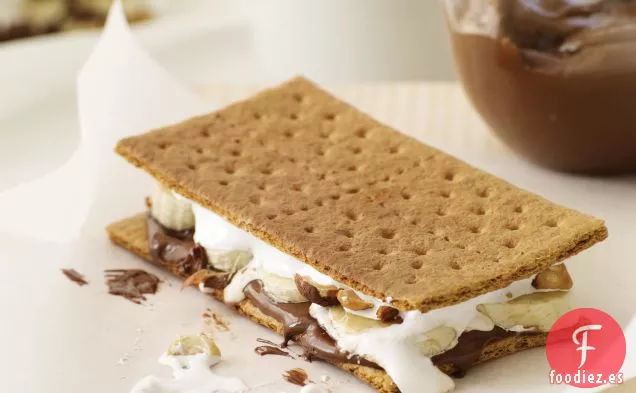 S'Mores de Plátano y Nutella