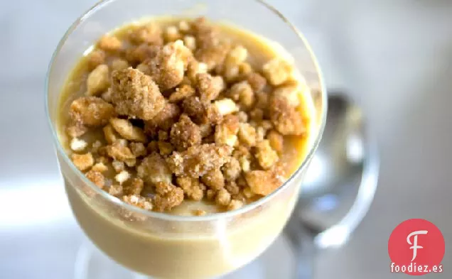 Pudín de Plátano con Caramelo