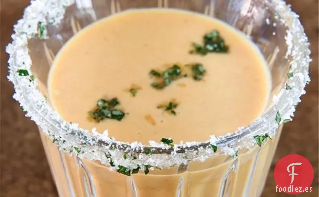 Batido de Té Helado de Níspero