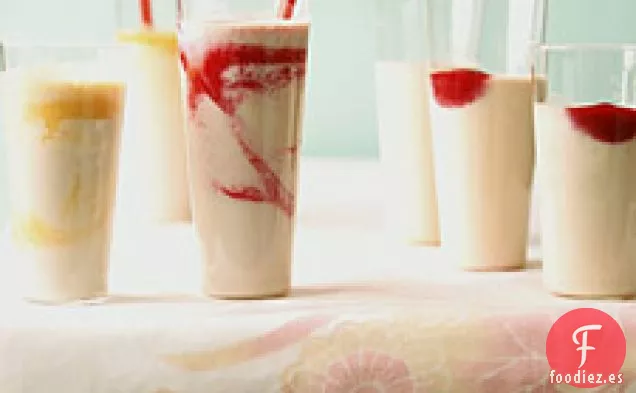 Batido de Tofu de fresa y plátano