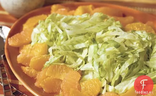 Ensalada De Cítricos Con Aderezo De Semillas De Plátano Y Amapola