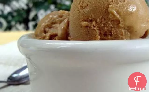 Helado de Caramelo Quemado y Plátano