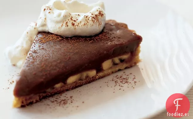 Pastel de Plátano con Chocolate con Leche