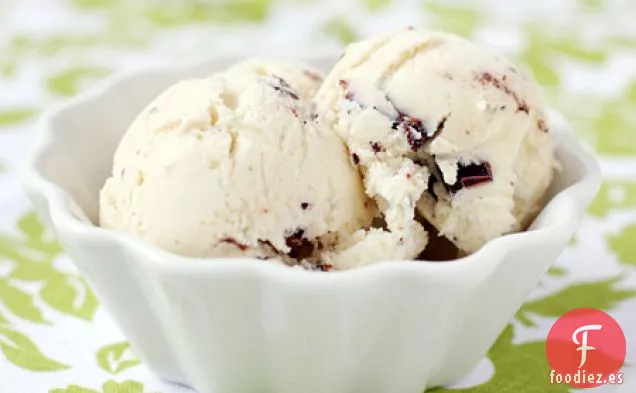 Helado de Plátano y Chocolate en Trozos