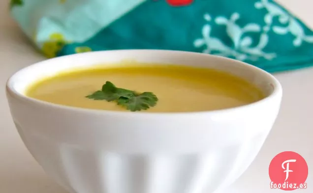 Sopa de Hierba de Limón de Plátano