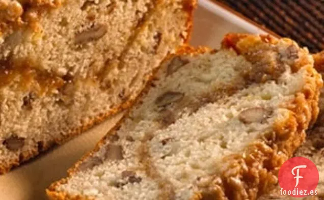 Pan de Ron de plátano y caramelo