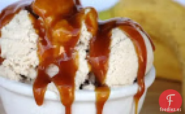 Helado de Plátano Caramelizado