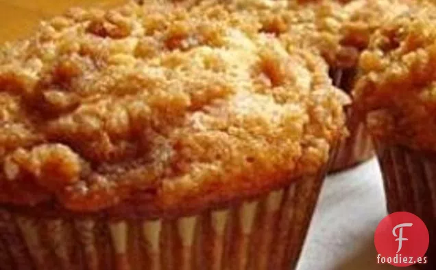 Muffins de Miga de Plátano