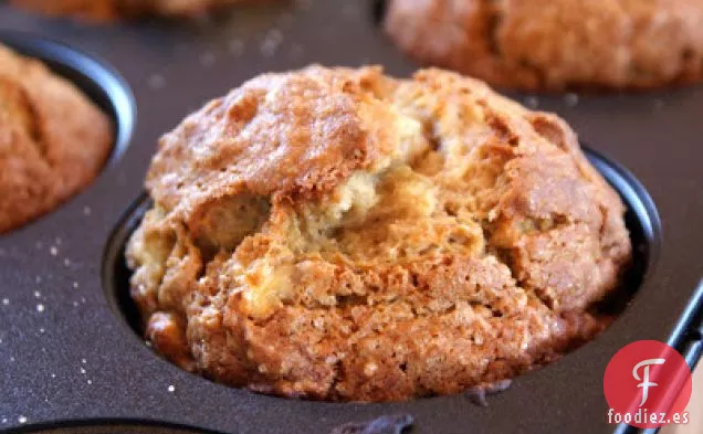 Muffins de Plátano y pera Tofino
