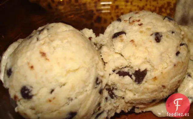 Helado de Banana con Chispas de Chocolate
