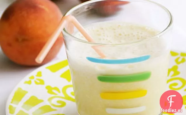 Batido de Plátano y Melocotón