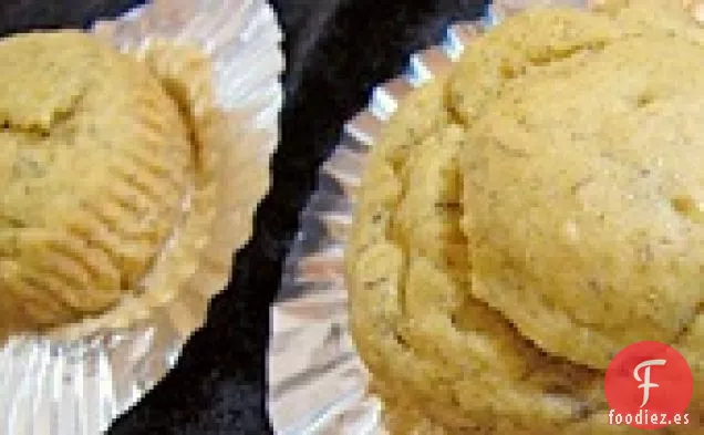 Muffins de Ron de Plátano No Arenosos