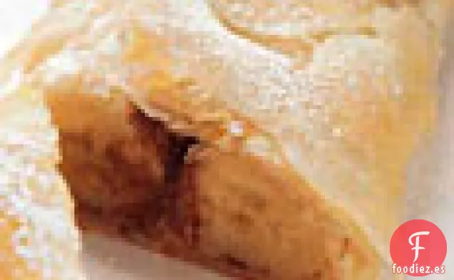 Strudel de Plátano y Chocolate