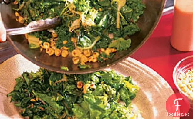 Ensalada Tibia De Verduras De Otoño Con Vinagreta De Ciruela