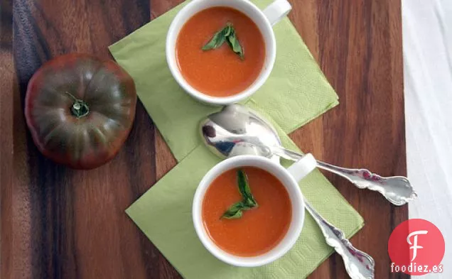 Crema De Tomate Sin Crema