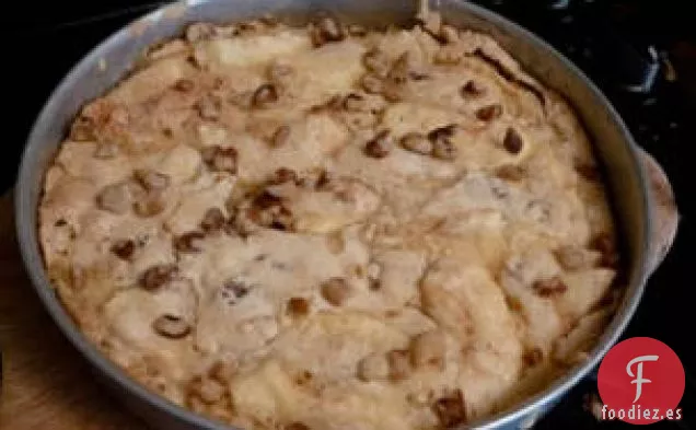 Tarta De Manzana Y Nuez Negra