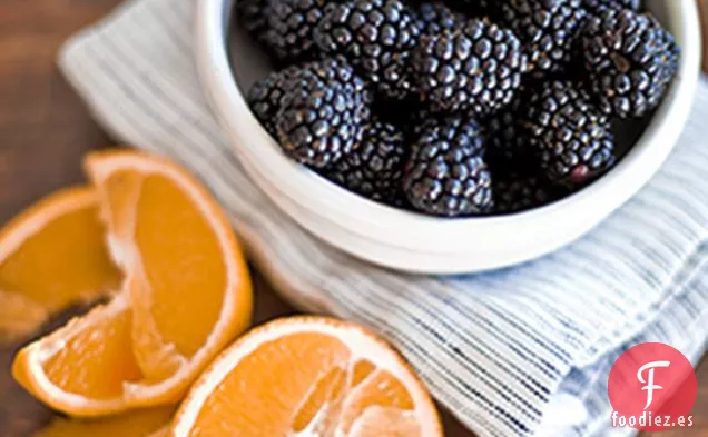 Bollos De Moras Con Ralladura De Naranja (sin gluten)