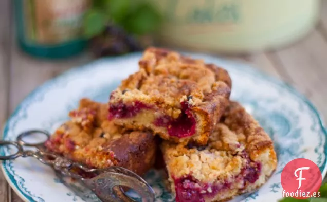 Rebanadas de Pastel de Mora