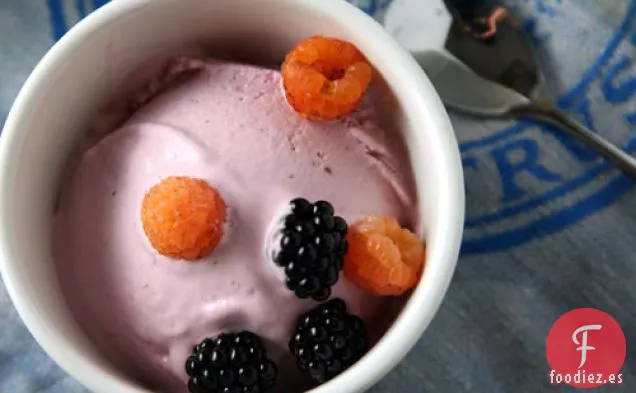 Helado de Mantequilla de Moras