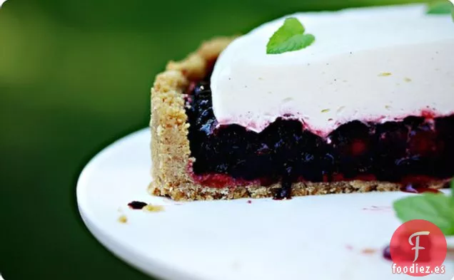 Blackberry Tarta De Crema