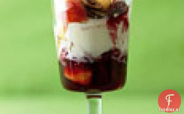 Helados de Nectarina, Mora y Nuez pecana