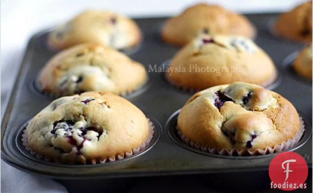 Receta de Muffins de Mora