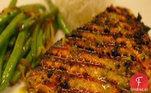 Salmón Con Adobo De Chermoula
