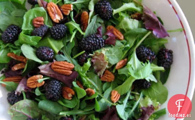 Verduras Mixtas Para Bebés Con Moras Y Nueces Pecanas Con Champán V