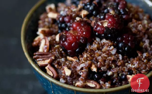 Receta De Quinua De Canela Tibia Y Nuez