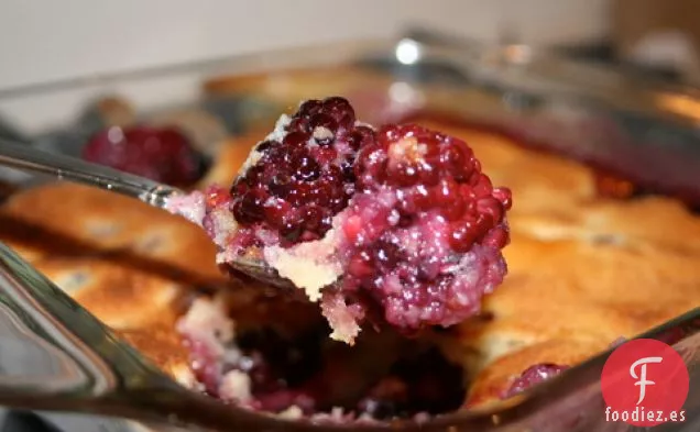 Zapatero de moras y arándanos