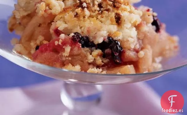 Crumble de Manzana y Mora