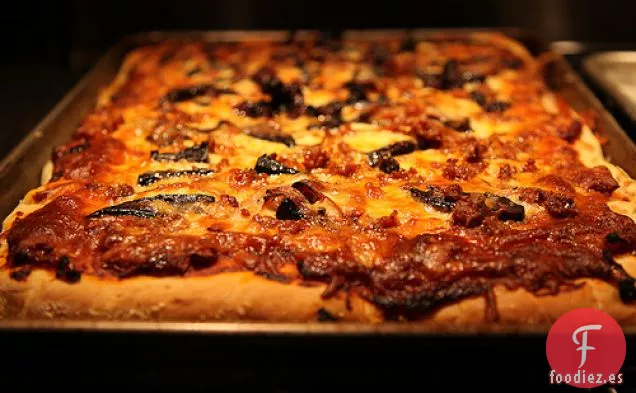 Pastel De Jengibre Con Melocotón Y Mora